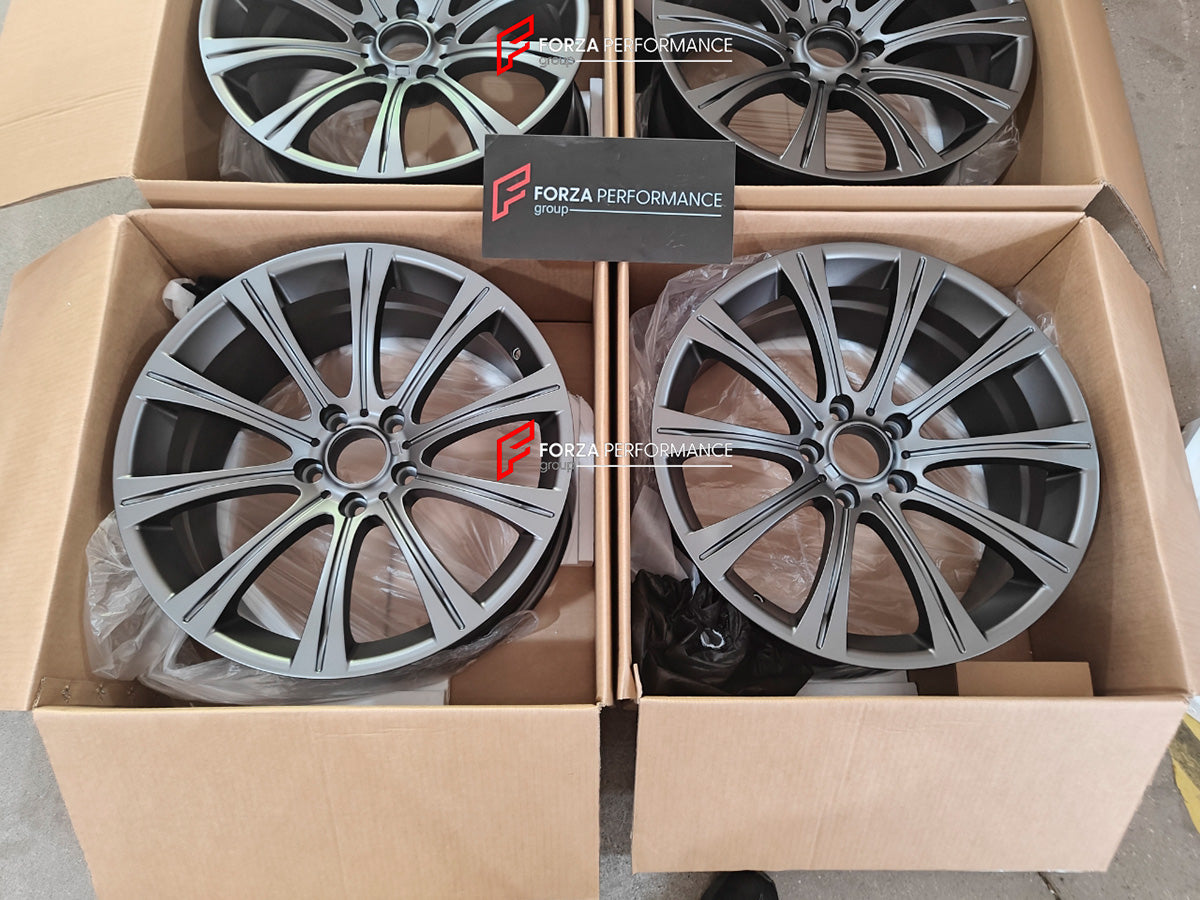 19 INCH FORGED WHEELS RIMS for BMW 5 SERIES F10 LCI 2015 custom fit OEM BMW 166M STYLE WHEELS