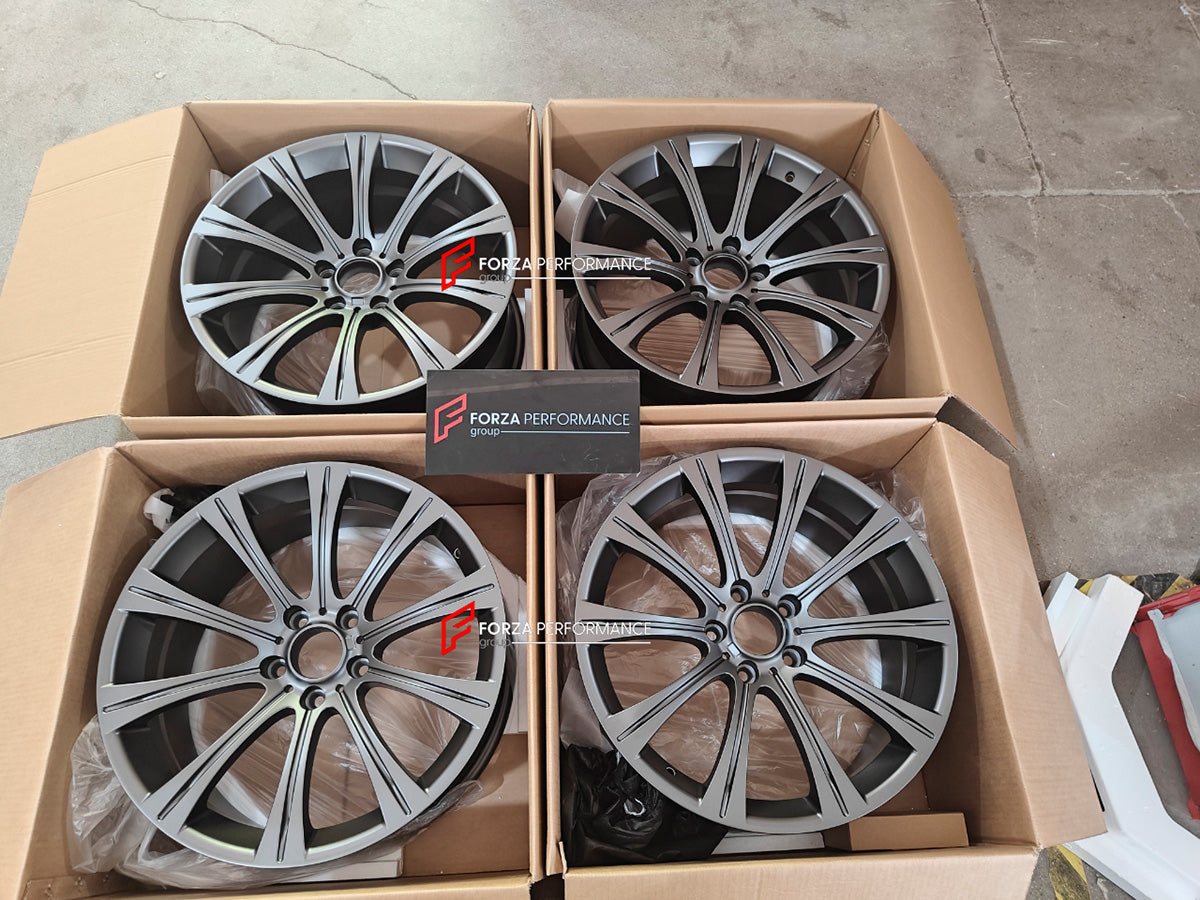 19 INCH FORGED WHEELS RIMS for BMW 5 SERIES F10 LCI 2015 custom fit OEM BMW 166M STYLE WHEELS