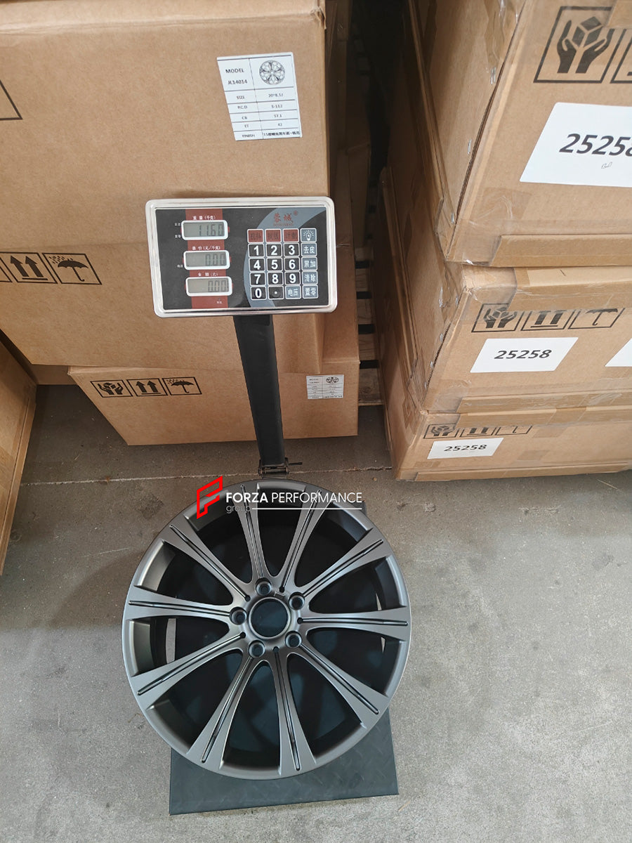 19 INCH FORGED WHEELS RIMS for BMW 5 SERIES F10 LCI 2015 custom fit OEM BMW 166M STYLE WHEELS