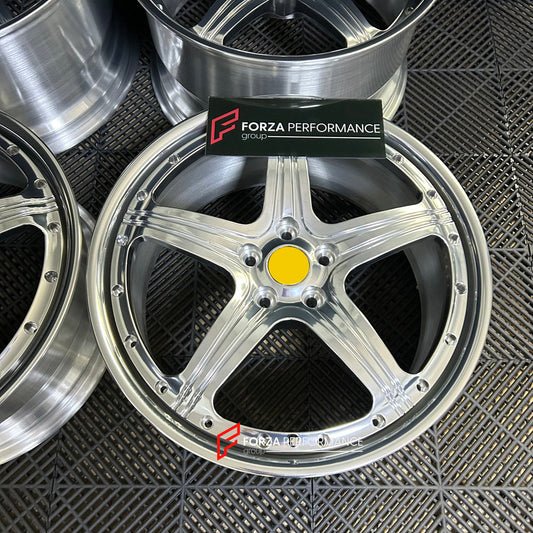 19 INCH FORGED WHEELS RIMS for FERRARI 550 MARANELLO 2001 custom fit OEM FERRARI BBS MODULAR WHEELS