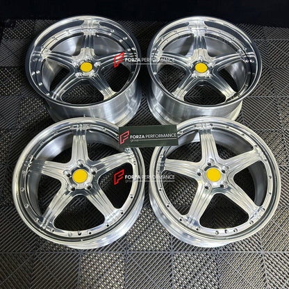 19 INCH FORGED WHEELS RIMS for FERRARI 550 MARANELLO 2001 custom fit OEM FERRARI BBS MODULAR WHEELS