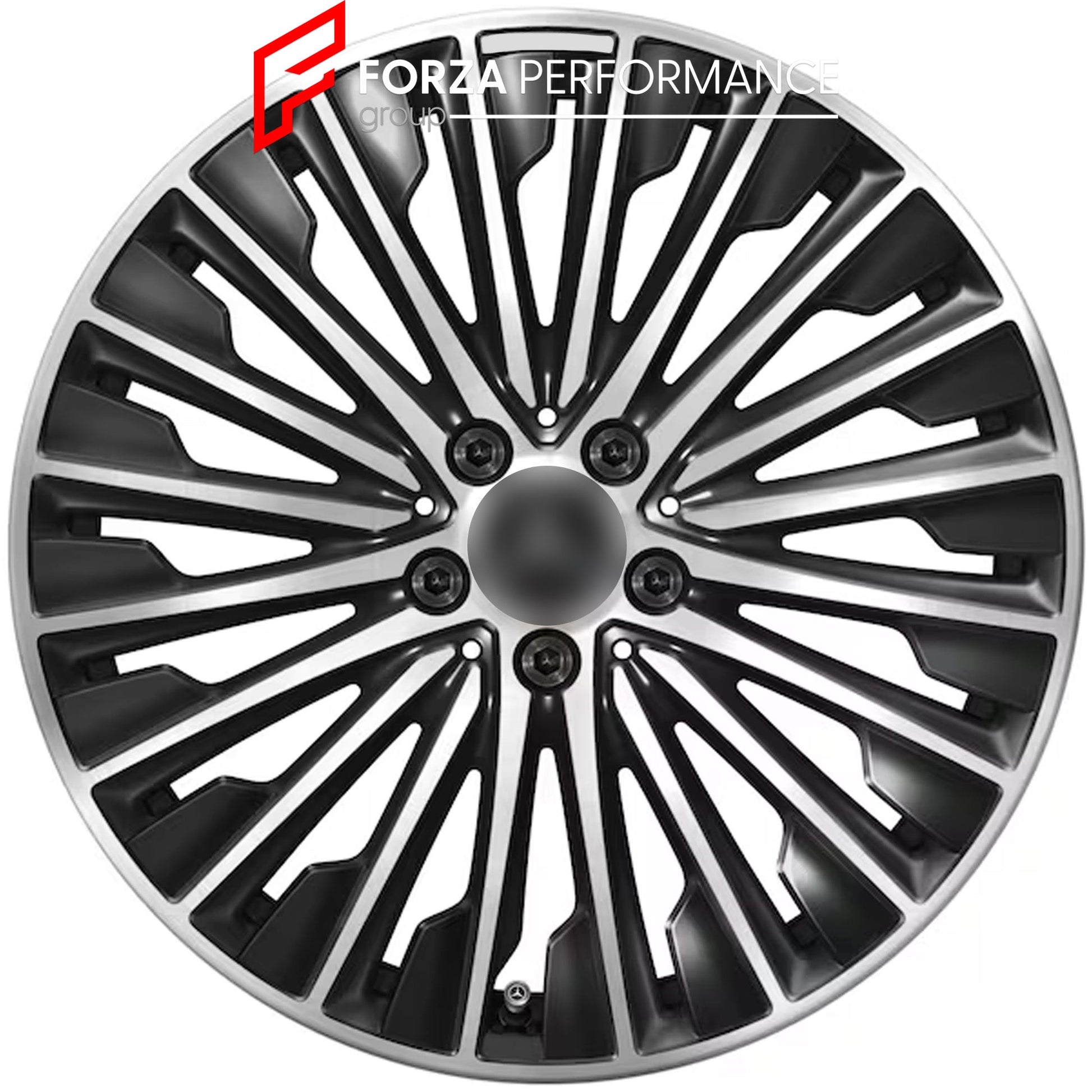 19 INCH FORGED WHEELS RIMS for MERCEDES BENZ AMG C236 CLE300E 2023+ custom fit OEM black multi spokes