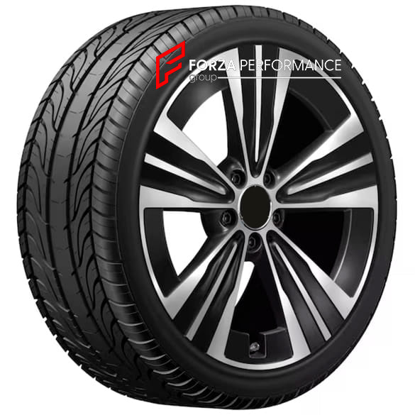 19 INCH FORGED WHEELS RIMS for MERCEDES-BENZ CLA250 CLA350 C174 2026 custom fit OEM 5 HOLE AERO BLACK A1744010600
