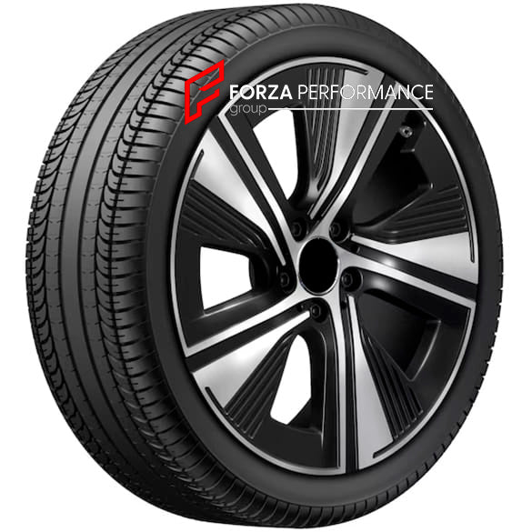 19 INCH FORGED WHEELS RIMS for MERCEDES-BENZ CLA250 CLA350 C174 2026 custom fit OEM 5 HOLE AERO BLACK A1744013200