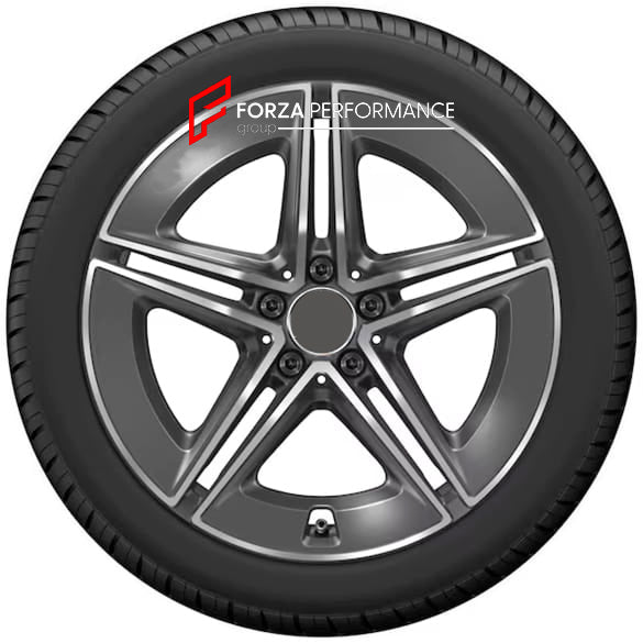 19 INCH FORGED WHEELS RIMS for MERCEDES-BENZ E53 AMG W214 S214 2025 custom fit OEM 5 DOUBLE SPOKES A2144014300 A2144012000