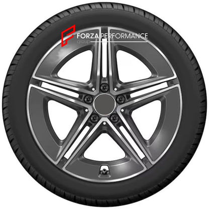 19 INCH FORGED WHEELS RIMS for MERCEDES-BENZ E53 AMG W214 S214 2025 custom fit OEM 5 DOUBLE SPOKES A2144014300 A2144012000