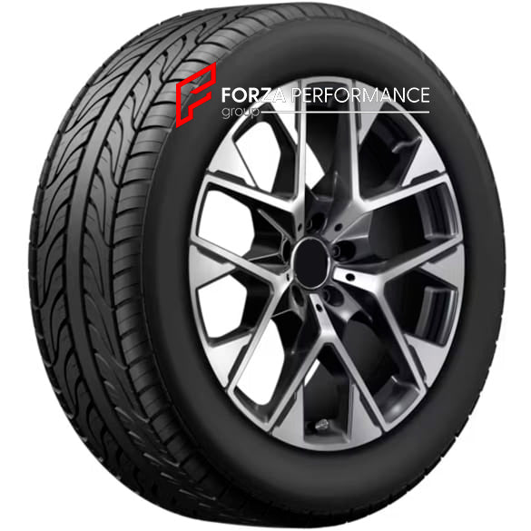 19 INCH FORGED WHEELS RIMS for MERCEDES-BENZ GLC300 GLC350e SUV X254 2024 custom fit OEM Y SPOKES AERO A2544016000