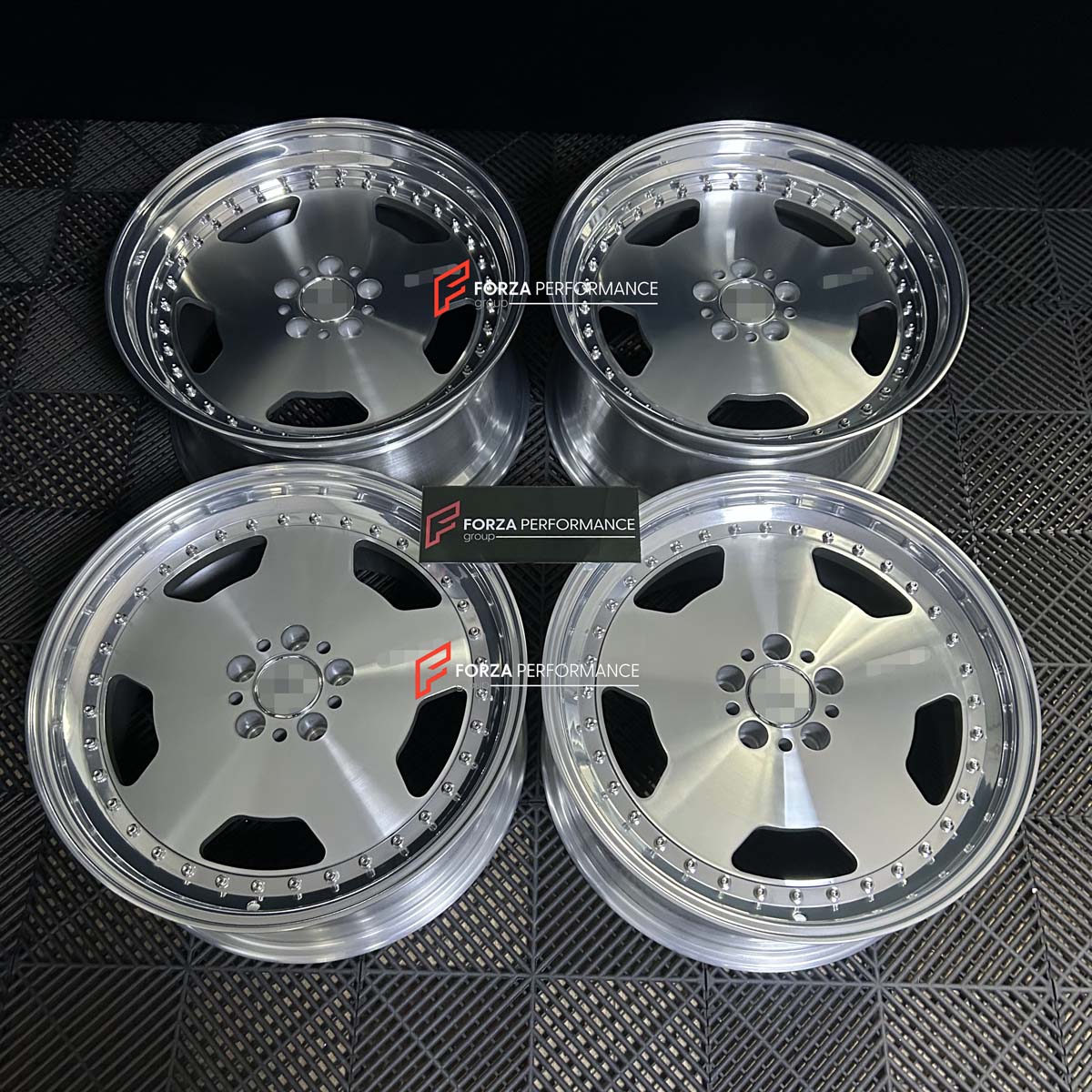 19 INCH FORGED WHEELS RIMS for MERCEDES BENZ SL500 SILVER ARROW 2002 custom fit OEM AMG wheels