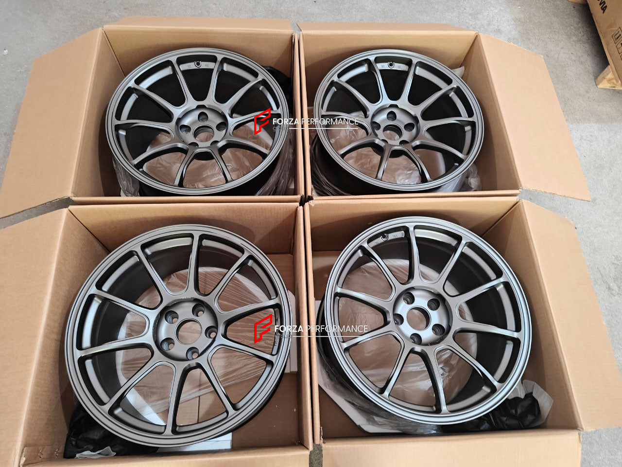 19 INCH FORGED WHEELS RIMS for NISSAN SKYLINE BNR34 R34 GT-R 2000 custom fit RAYS VOLK RACING ZE40