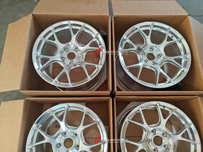 19 INCH FORGED WHEELS RIMS for PORSCHE 911 997.1 GT3 RS 2009 custom fit BBS RE