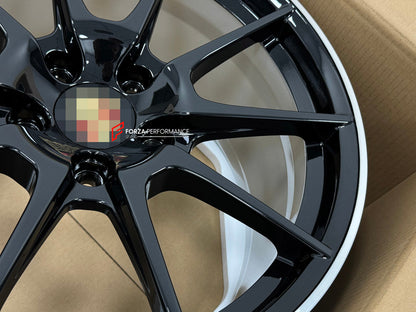 19 INCH FORGED WHEELS RIMS for PORSCHE CAYMAN S 987.2 2010 custom fit OEM CAYMAN R WHEELS