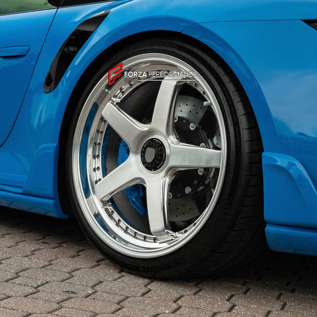 2-3 PIECE FORGED WHEELS RIMS for PORSCHE 911 997 2004 - 2013 custom fit BUY ANRKY JDX 200 300