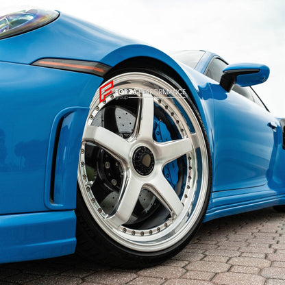 2-3 PIECE FORGED WHEELS RIMS for PORSCHE 911 997 2004 - 2013 custom fit BUY ANRKY JDX 200 300