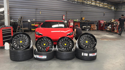 20 21 INCH FORGED WHEELS RIMS fit for FERRARI 296 GTB 2021 custom fit MV FORGED GR2-V1