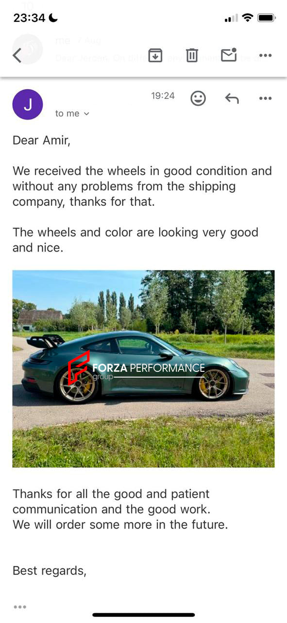 20 21 INCH CENTERLOCK FORGED WHEELS RIMS for PORSCHE 991 992.1 GT3 2021 custom fit OEM 992 GT3