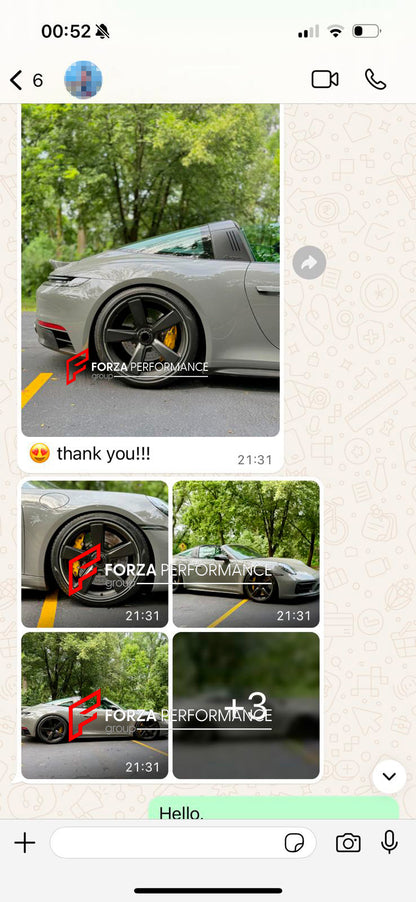 20 21 INCH FORGED MAGNESIUM WHEELS RIMS for PORSCHE 911 992.1 TARGA 4 GTS 2023 custom fit OEM HERITAGE