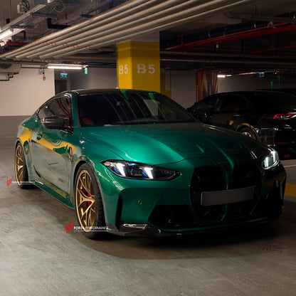 We manufacture premium quality forged wheels rims for BMW M4 G82 2024 in any design, size, color.

Wheels sizes:

Front: 20 x 9.5 ET 10

Rear: 21 x 10.5 ET 10
Weight:

Front: 9.6 kg (21.16 lbs)

Rear: 10.9 kg (24 lbs)

Finishing: Satin Gold

Forza Performance Group engineers and builds each set of custom made-to-order forged wheels individually for every specific customer. This means we not only produce the desired wheel design but also provide all the necessary sizes. All of our wheels can be manufactured 