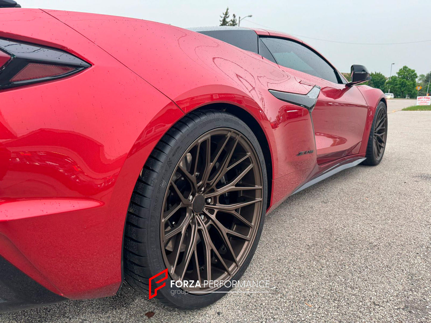 20 21 INCH FORGED WHEELS RIMS for CHEVROLET CORVETTE C8 Z06 2025 custom fit ANRKY RS 1.2