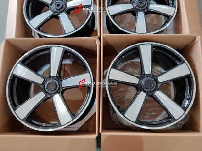 20 21 INCH FORGED WHEELS RIMS for PORSCHE 911 992.2 TARGA 4S 2025 custom fit OEM 911 TARGA 4S HERITAGE DESIGN DESIGN STYLE HERITAGE WHEELS