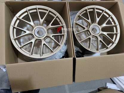 20 INCH CENTERLOCK FORGED WHEELS RIMS for PORSCHE 718 GT4RS SPYDER 2023 custom fit OEM WEISSACH 992 GT3RS