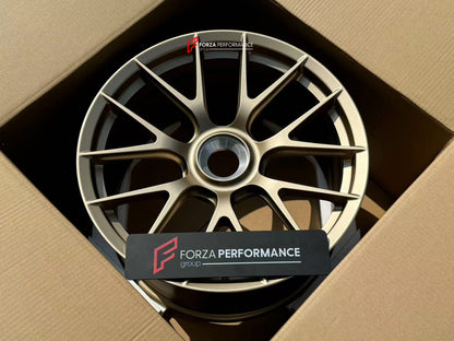 20 INCH CENTERLOCK FORGED WHEELS RIMS for PORSCHE 718 GT4RS SPYDER 2023 custom fit OEM WEISSACH 992 GT3RS