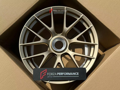 20 INCH CENTERLOCK FORGED WHEELS RIMS for PORSCHE 718 GT4RS SPYDER 2023 custom fit OEM WEISSACH 992 GT3RS