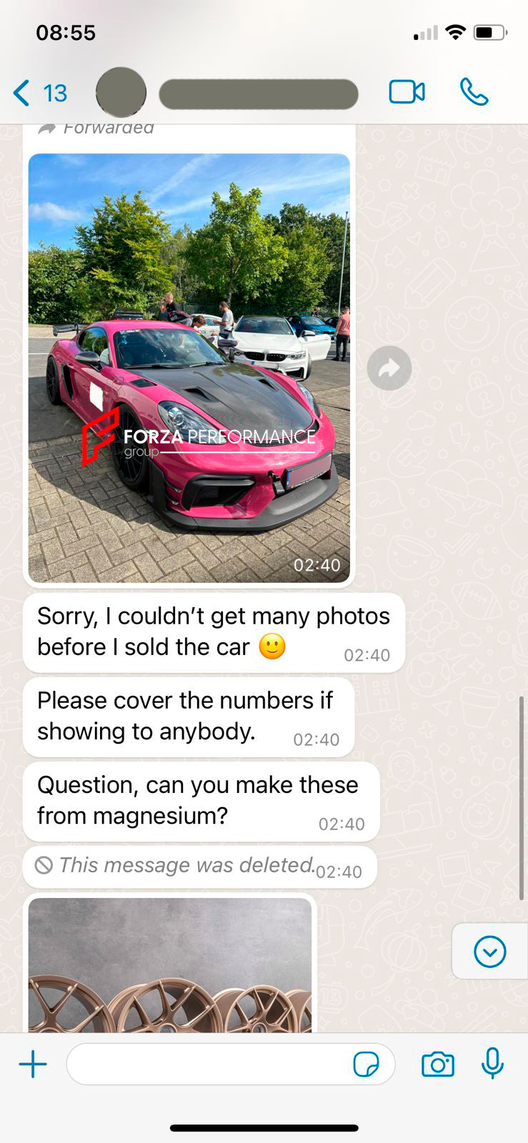 20 INCH CENTERLOCK FORGED WHEELS RIMS for PORSCHE 718 GT4RS 2023 custom fit OEM WEISSACH 992 GT3RS