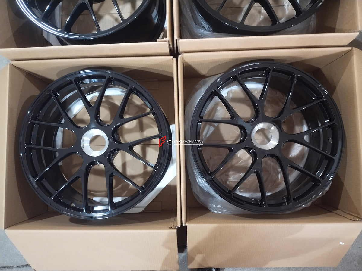 20 INCH CENTERLOCK FORGED WHEELS RIMS for PORSCHE 911 997.2 GTS 2013 custom fit OEM WEISSACH 992 GT3RS