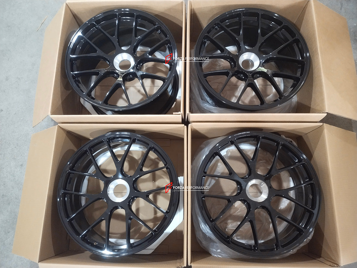 20 INCH CENTERLOCK FORGED WHEELS RIMS for PORSCHE 911 997.2 GTS 2013 custom fit OEM WEISSACH 992 GT3RS