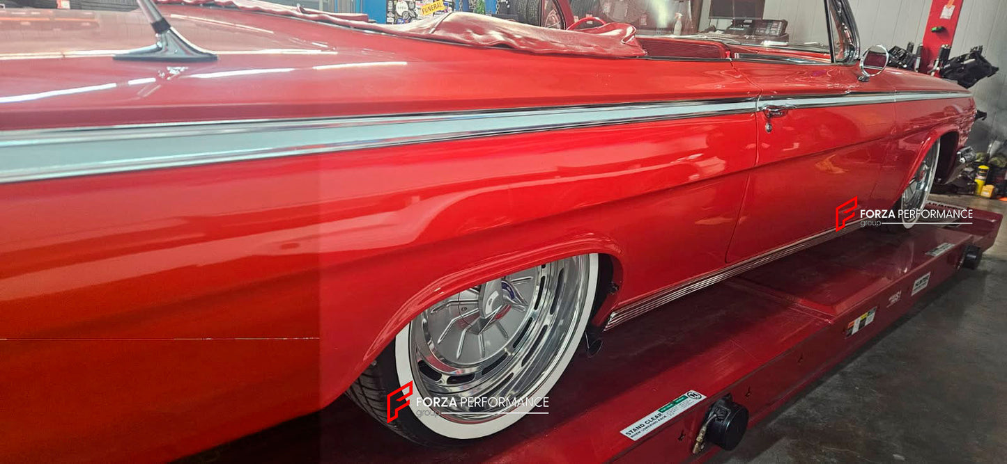 20 INCH FORGED CLASSIC WHEELS RIMS for CHEVROLET IMPALA 1962 custom fit OEM IMPALA SS STYLE WHEELS