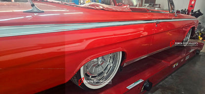 20 INCH FORGED CLASSIC WHEELS RIMS for CHEVROLET IMPALA 1962 custom fit OEM IMPALA SS STYLE WHEELS