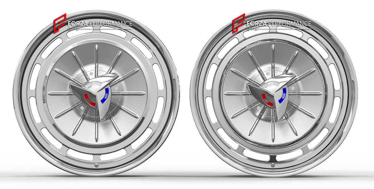 20 INCH FORGED CLASSIC WHEELS RIMS for CHEVROLET IMPALA 1962 custom fit OEM IMPALA SS STYLE WHEELS