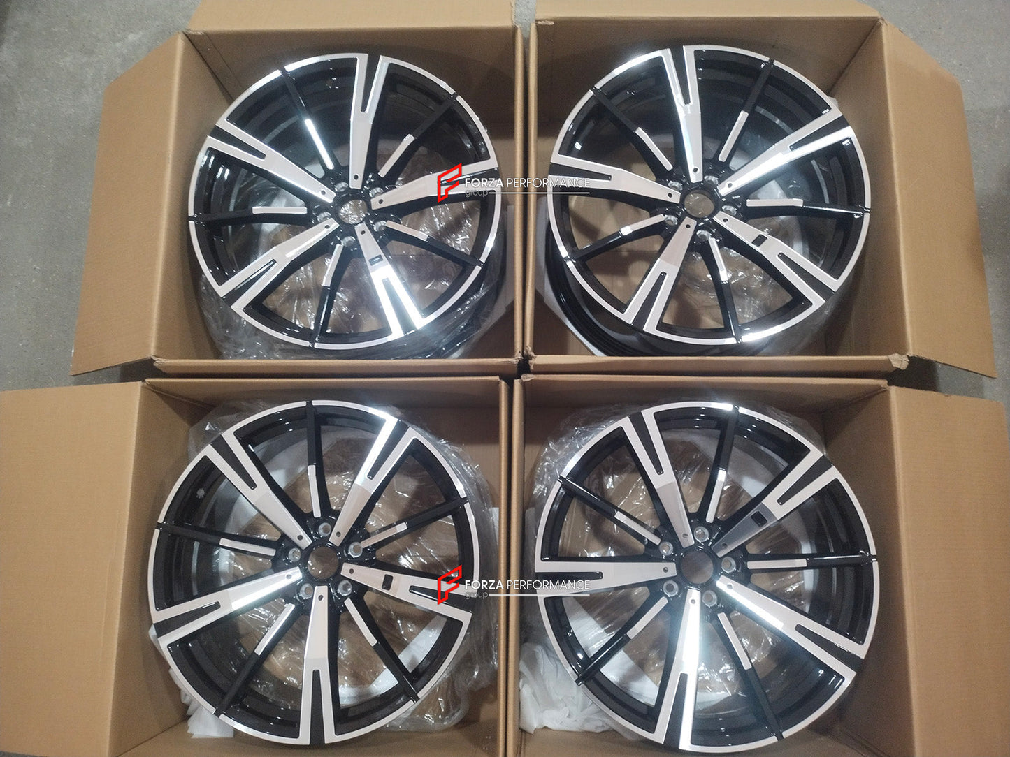 FORZA PERFORMANCE 20 INCH FORGED WHEELS RIMS for BMW 5 SERIES G60 2024 custom fit OEM 938M