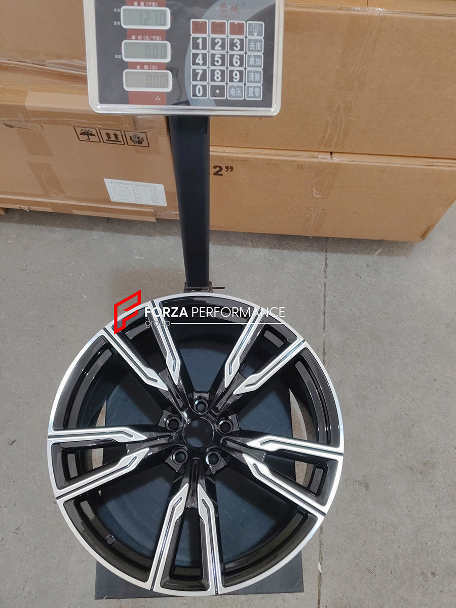 20 INCH FORGED WHEELS RIMS for BMW 7 SERIES 750i X-DRIVE G11 G12 2022 custom fit OEM 747M STYLE WHEELS