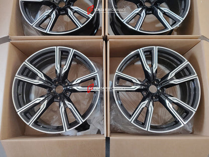 20 INCH FORGED WHEELS RIMS for BMW 7 SERIES 750i X-DRIVE G11 G12 2022 custom fit OEM 747M STYLE WHEELS