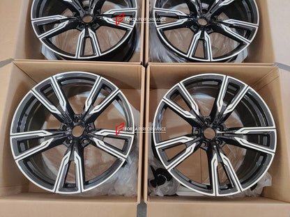 20 INCH FORGED WHEELS RIMS for BMW 7 SERIES 750i X-DRIVE G11 G12 2022 custom fit OEM 747M STYLE WHEELS