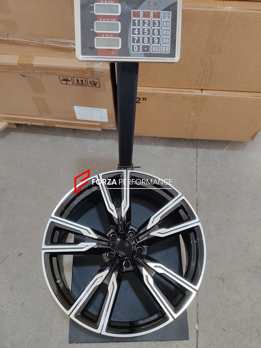 20 INCH FORGED WHEELS RIMS for BMW 7 SERIES 750i X-DRIVE G11 G12 2022 custom fit OEM 747M STYLE WHEELS