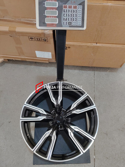 20 INCH FORGED WHEELS RIMS for BMW 7 SERIES 750i X-DRIVE G11 G12 2022 custom fit OEM 747M STYLE WHEELS