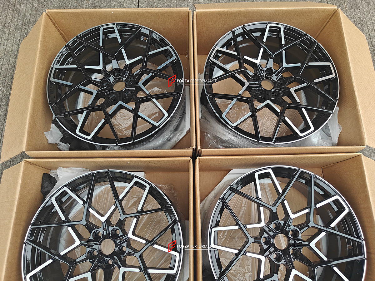 20 INCH FORGED WHEELS RIMS for BMW 8 SERIES M850i G15 LCI 2024 custom fit OEM M8 WHEELS 813 STYLE 7883362 7883373