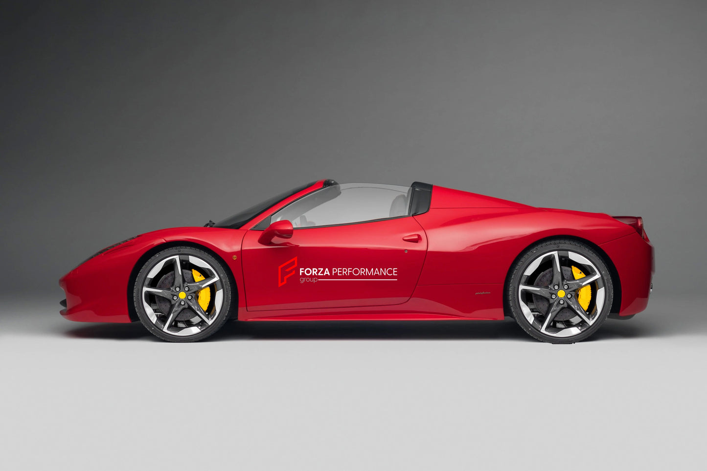 FORZA PERFORMANCE 20 INCH FORGED WHEELS RIMS for FERRARI 458 ITALIA SPIDER custom fit OEM DESIGN PUROSANGUE STYLE