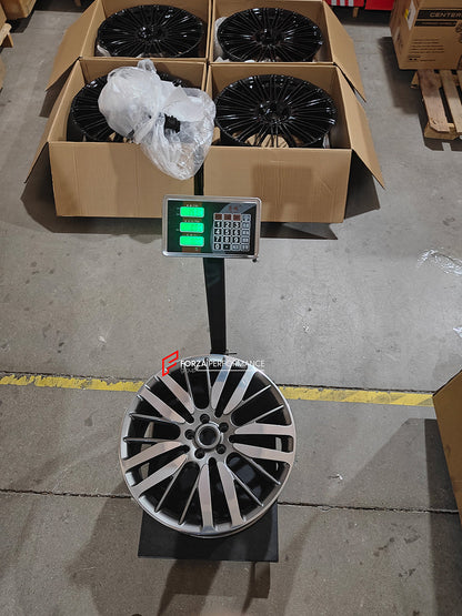 20 INCH FORGED WHEELS RIMS for GENESIS GV60 ADVANCED JW 2023 custom fit OEM LAND ROVER WHEELS FK6M1007BA