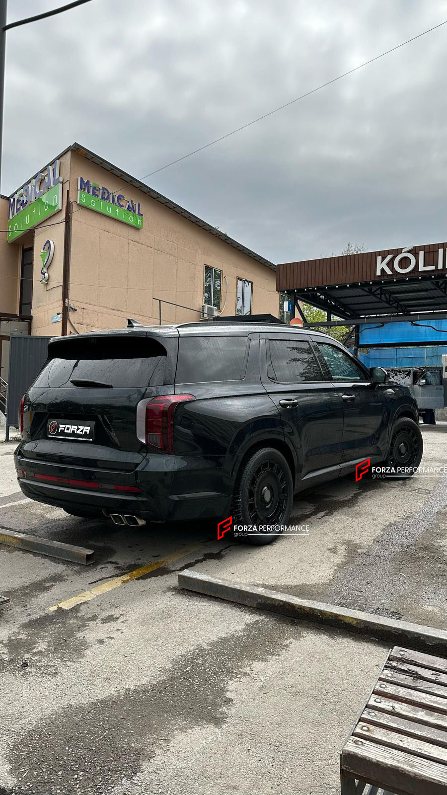 20 INCH FORGED WHEELS RIMS for HYUNDAI PALISADE LX2 FACELIFT 2024 custom fit MANSORY FD.15
