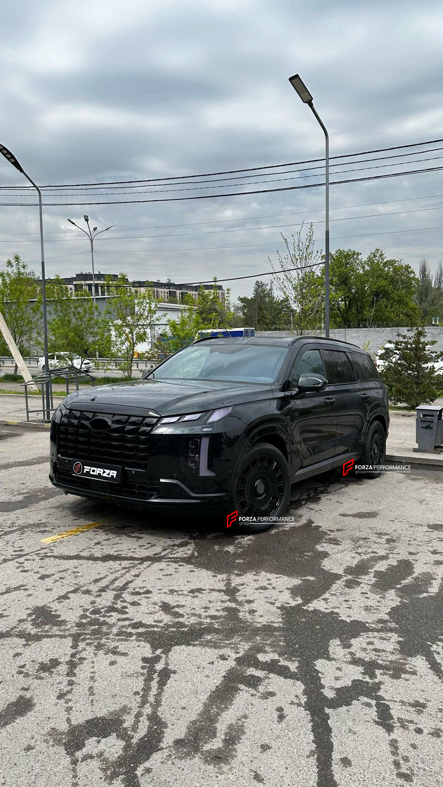 20 INCH FORGED WHEELS RIMS for HYUNDAI PALISADE LX2 FACELIFT 2024 custom fit MANSORY FD.15