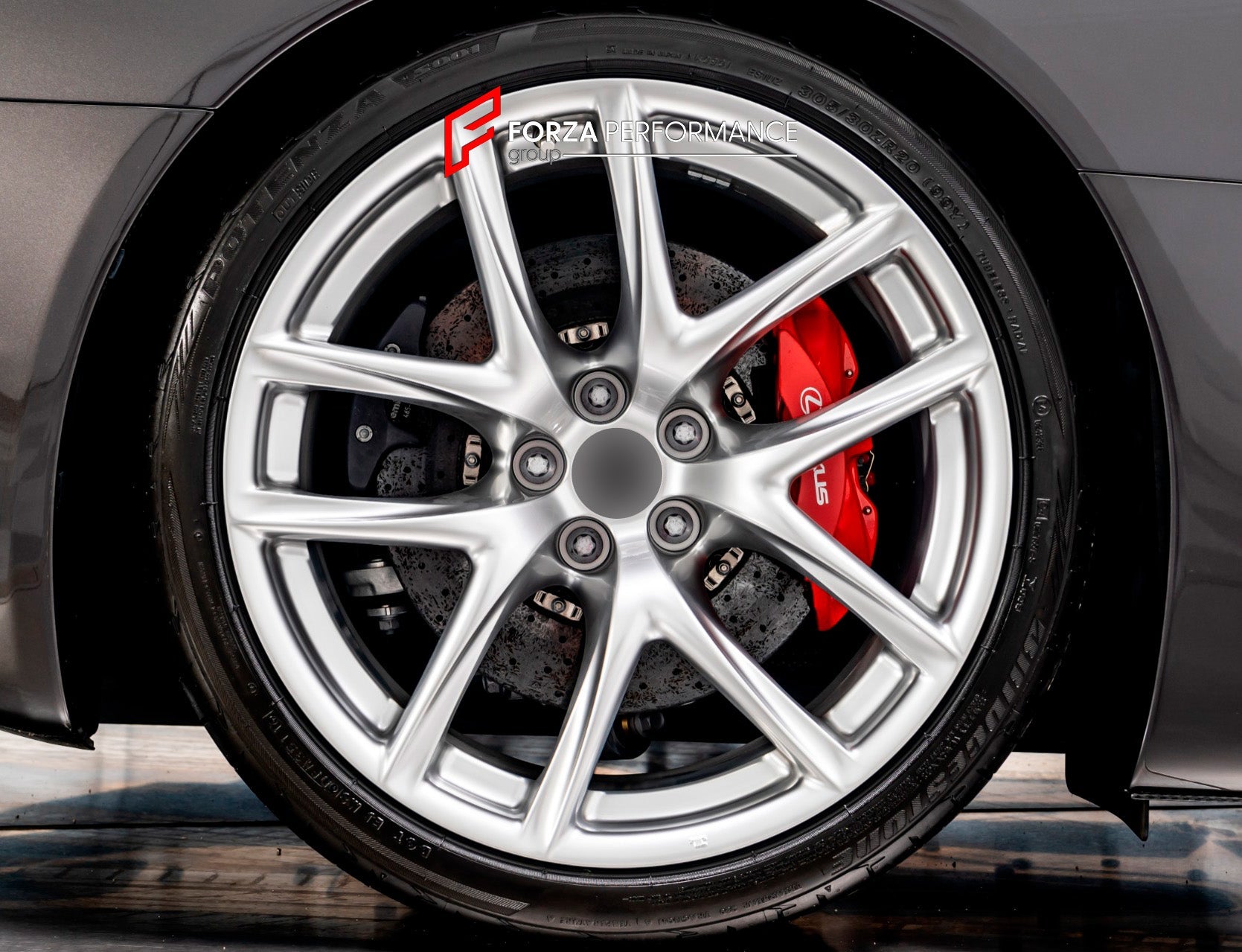 20 INCH FORGED WHEELS RIMS for LEXUS LFA 2010 - 2012 FORZA PERFORMANCE custom fit OEM LEXUS LFA