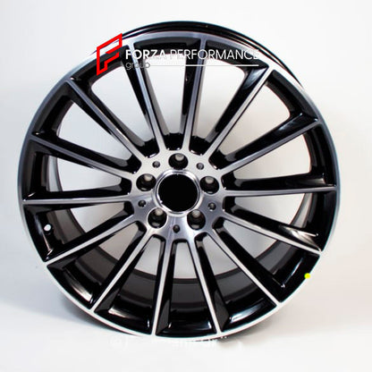 20 INCH FORGED WHEELS RIMS for MERCEDES-BENZ E-CLASS E200 E300 E450 E53 E63 W213 2020 - 2023 custom fit OEM MULTI SPOKE A21340122 A21342300