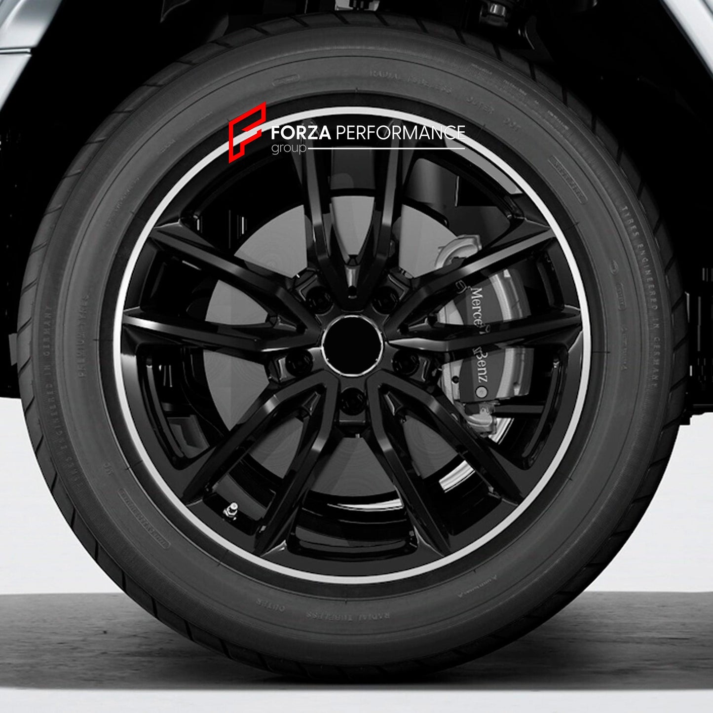 20 INCH FORGED WHEELS RIMS for MERCEDES-BENZ G-CLASS G63 AMG G550 W465 2025 custom fit OEM 5 double spokes A4634013900