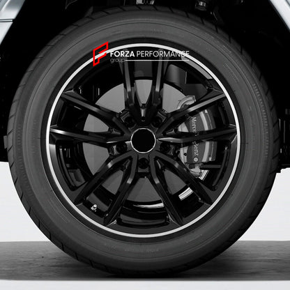 20 INCH FORGED WHEELS RIMS for MERCEDES-BENZ G-CLASS G63 AMG G550 W465 2025 custom fit OEM 5 double spokes A4634013900