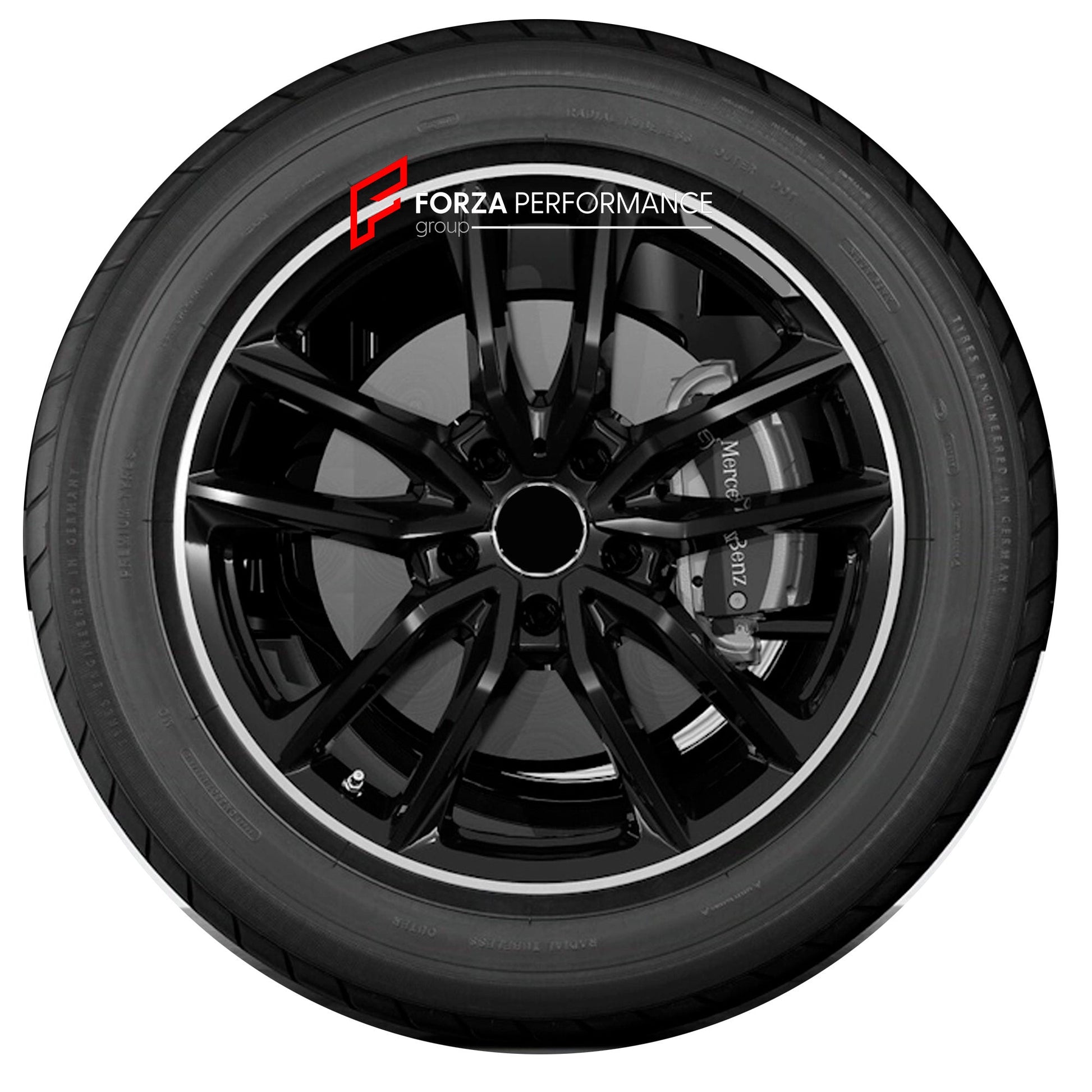 20 INCH FORGED WHEELS RIMS for MERCEDES-BENZ G-CLASS G63 AMG G550 W465 2025 custom fit OEM 5 double spokes A4634013900