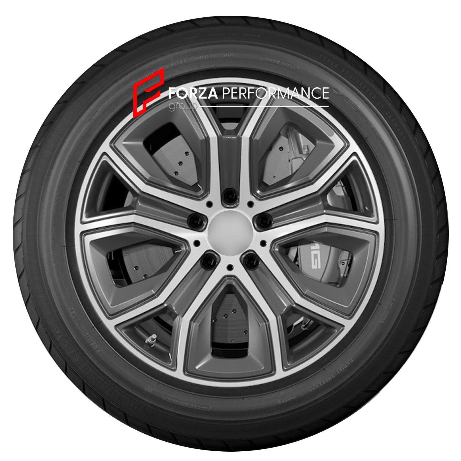 20 INCH FORGED WHEELS RIMS for MERCEDES BENZ G CLASS G63 AMG G550 W465 2025 custom fit OEM 5 double spokes tantalum grey