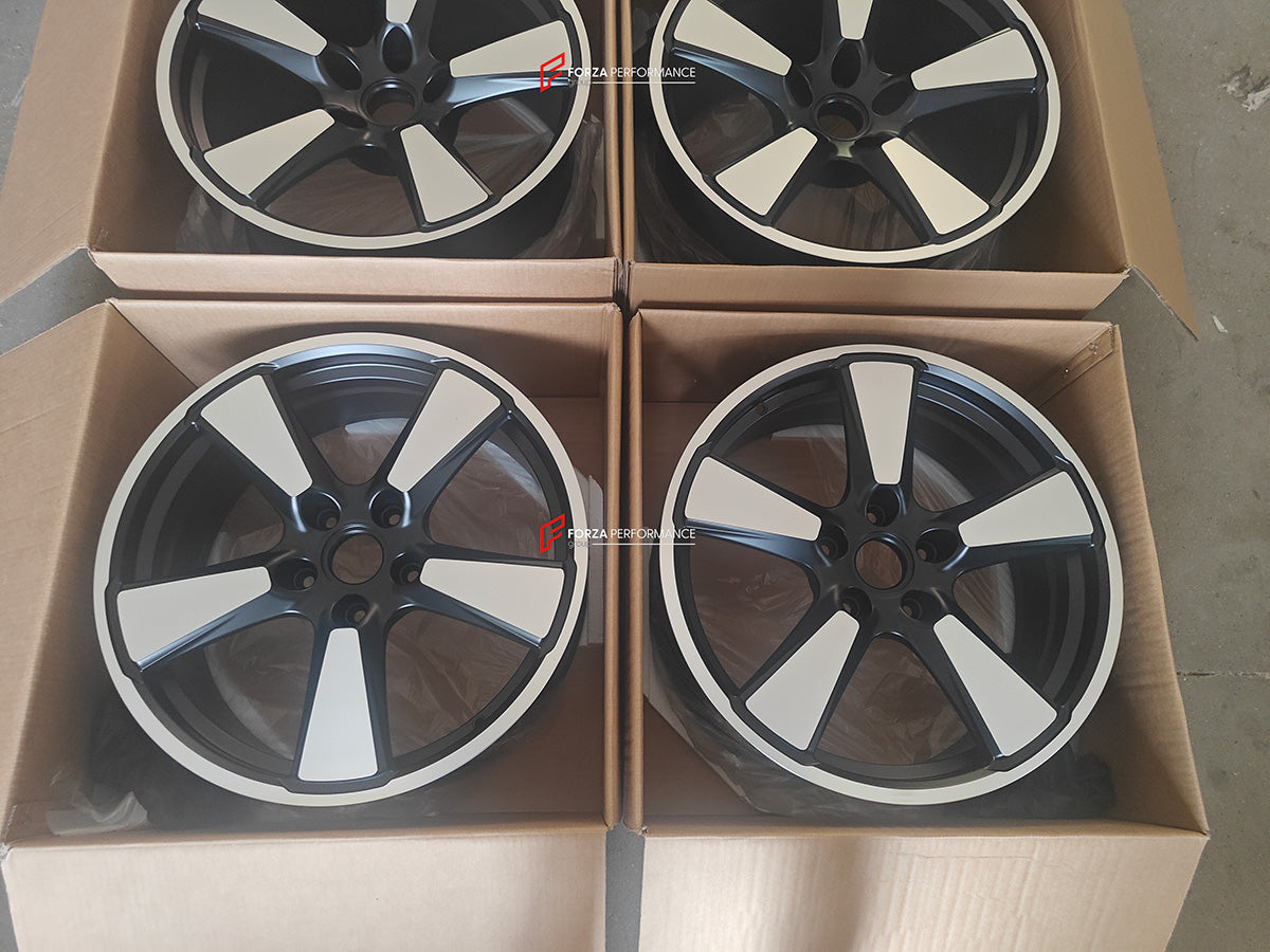 20 INCH FORGED WHEELS RIMS for PORSCHE 911 991.1 CARRERA 4 CABRIOLET 2015 custom fit OEM 50 YEARS ANNIVERSARY WHEELS